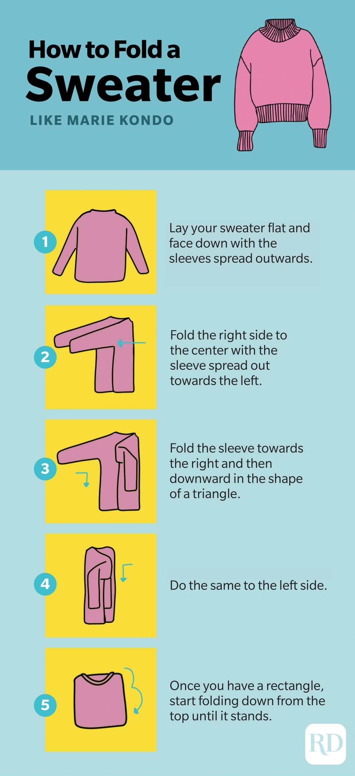 How To Fold Sweatshirts Marie Kondo? – Majesda