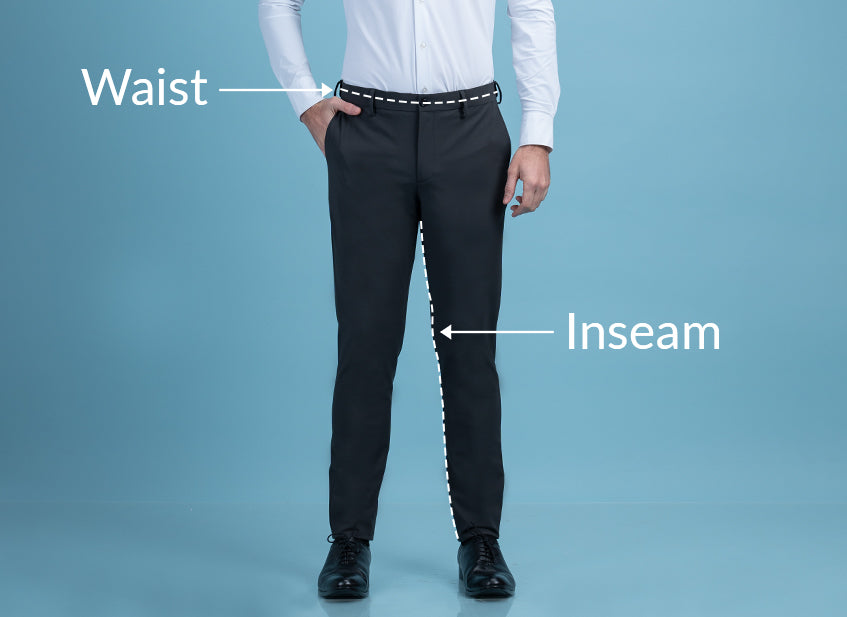 How To Measure For Men's Pants? – Majesda