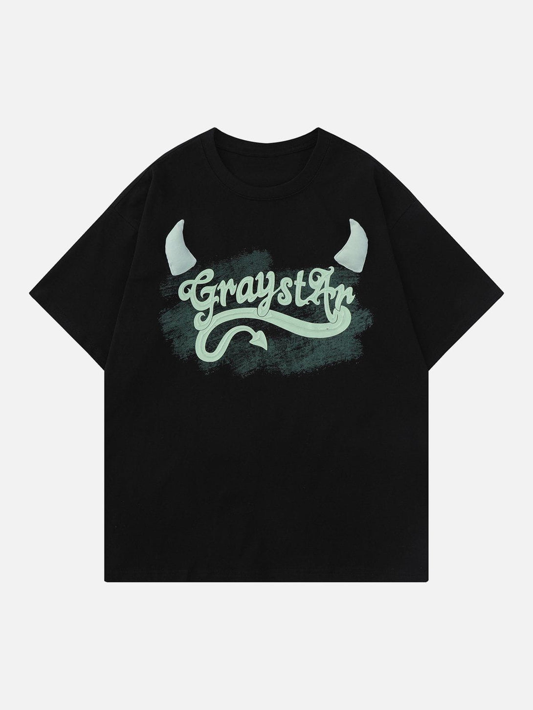 Majesda® - 3D Devil's Corner Graphic Tee- Outfit Ideas - Streetwear Fashion - majesda.com