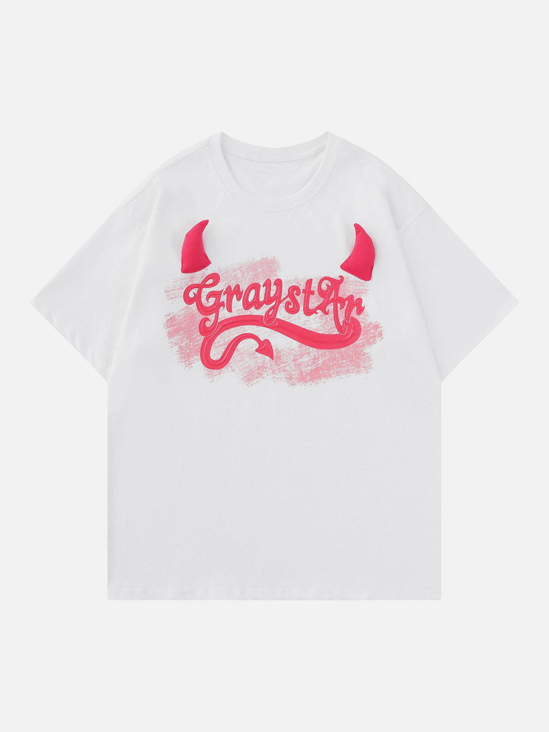 Majesda® - 3D Devil's Corner Graphic Tee- Outfit Ideas - Streetwear Fashion - majesda.com