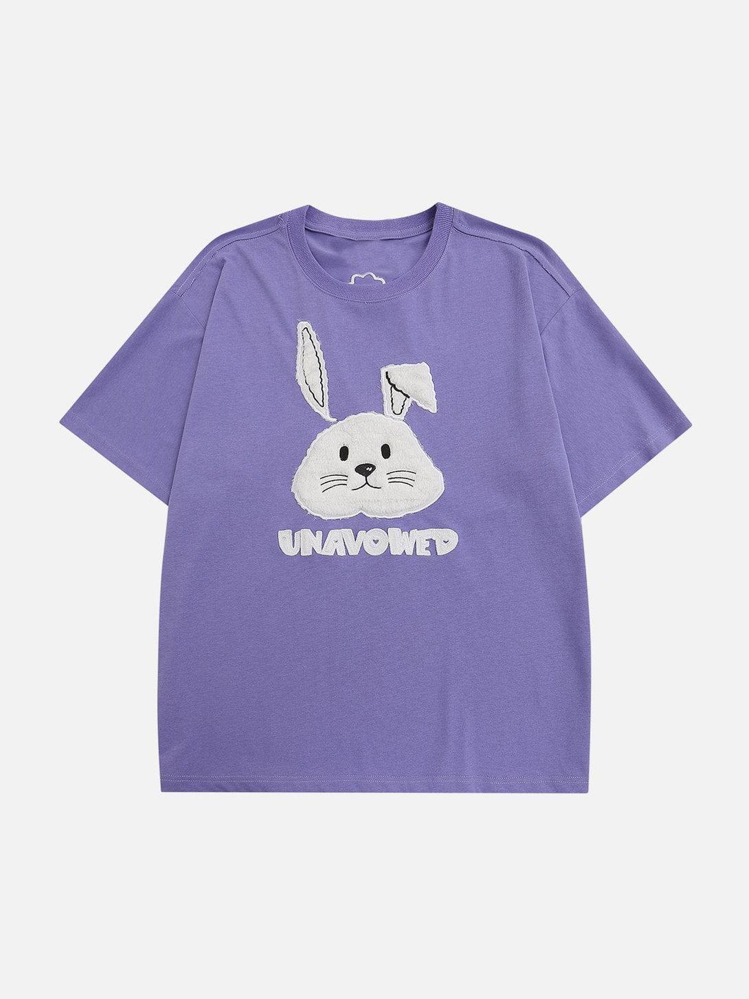 Majesda® - 3D Rabbit Embroidery Tee- Outfit Ideas - Streetwear Fashion - majesda.com