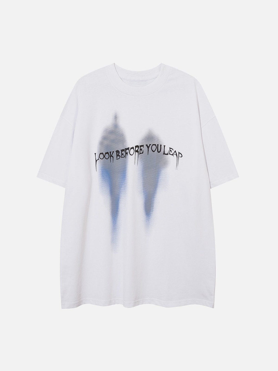 Majesda® - Abstract Portrait Print Tee- Outfit Ideas - Streetwear Fashion - majesda.com