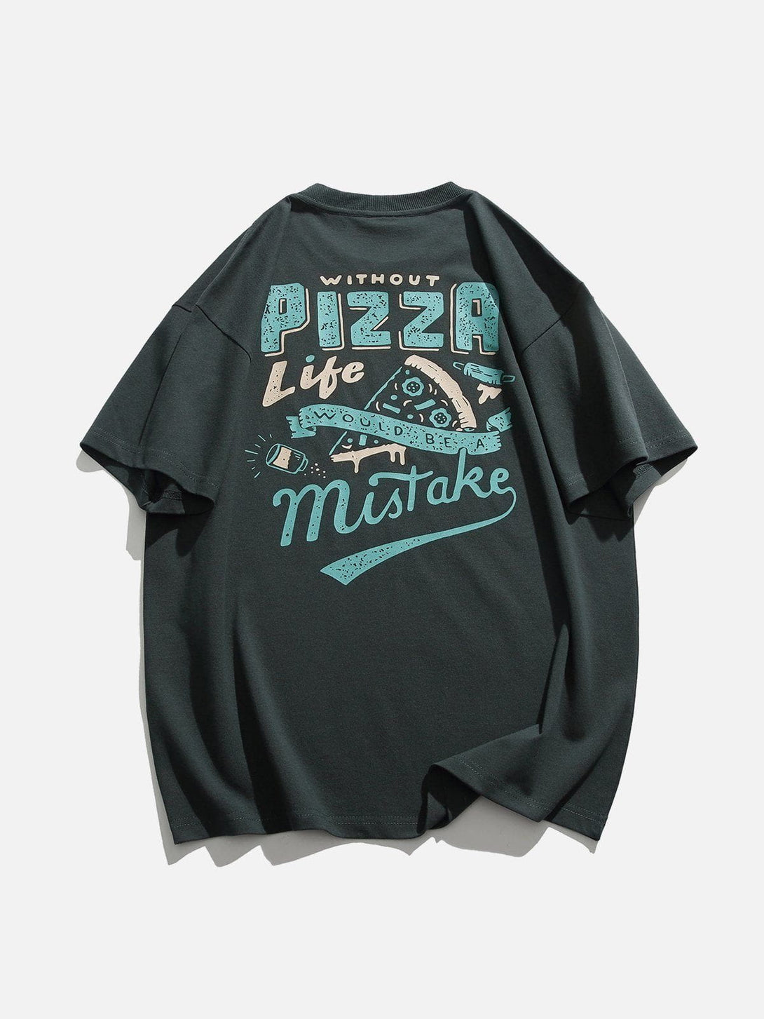 Majesda® - Alphabet Print Tee- Outfit Ideas - Streetwear Fashion - majesda.com