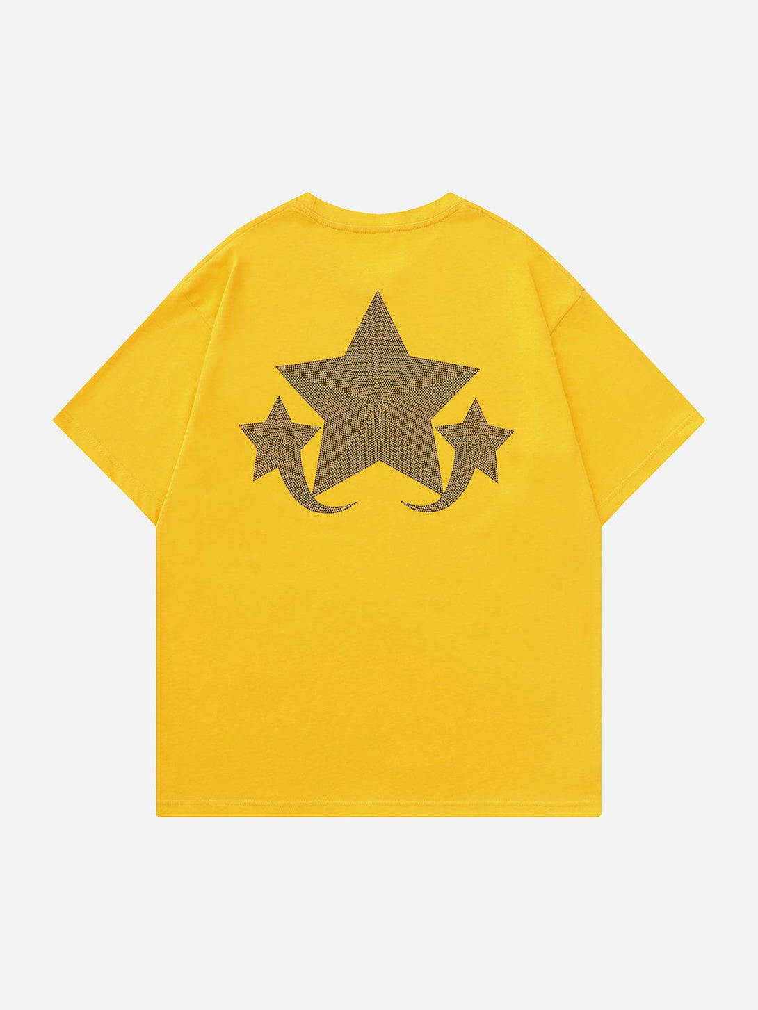 Majesda® - Alphabet Star Print Tee- Outfit Ideas - Streetwear Fashion - majesda.com