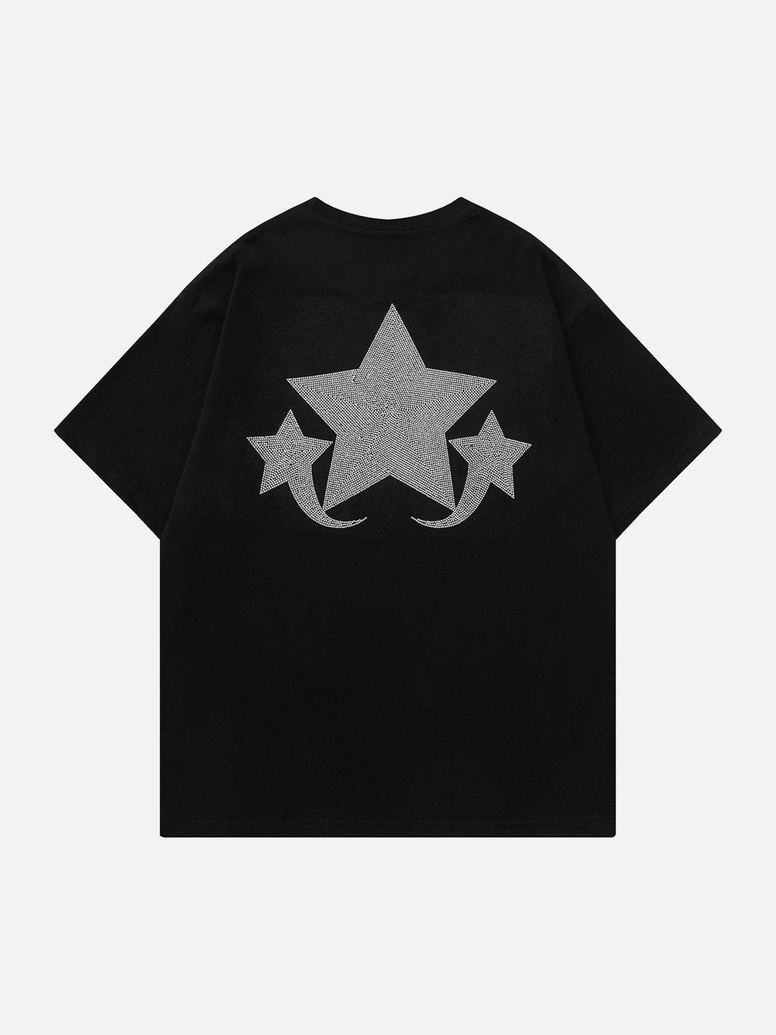 Majesda® - Alphabet Star Print Tee- Outfit Ideas - Streetwear Fashion - majesda.com