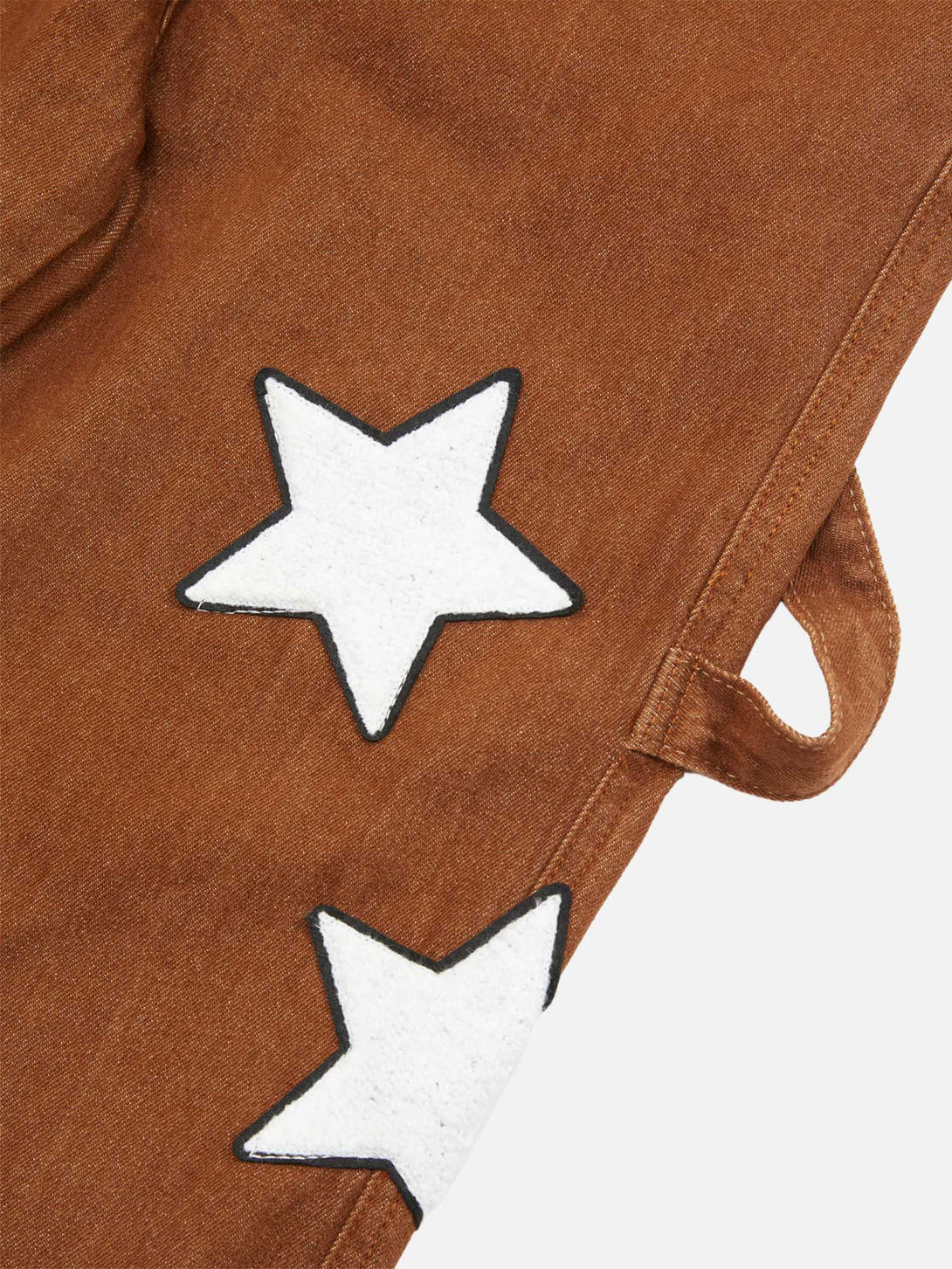 Majesda® - American Retro Embroidered Five-pointed Star Jeans- Outfit Ideas - Streetwear Fashion - majesda.com