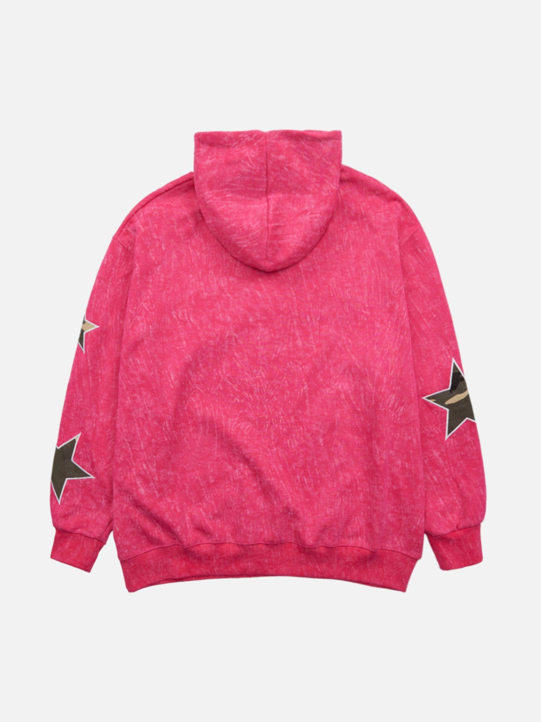 Majesda® - American Retro Patch Star Hooded Sweatshirt - 1969- Outfit Ideas - Streetwear Fashion - majesda.com