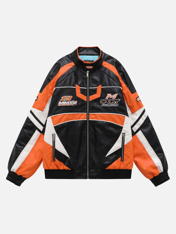 Majesda® - American Vintage Biker Jacket- Outfit Ideas - Streetwear Fashion - majesda.com