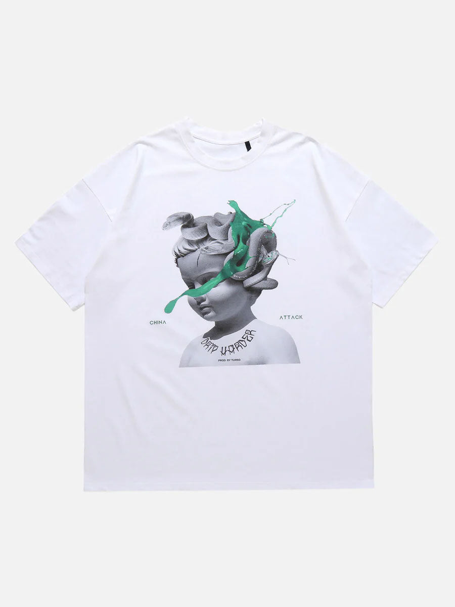 Majesda® - Baby Graphic Printed T-Shirt- Outfit Ideas - Streetwear Fashion - majesda.com