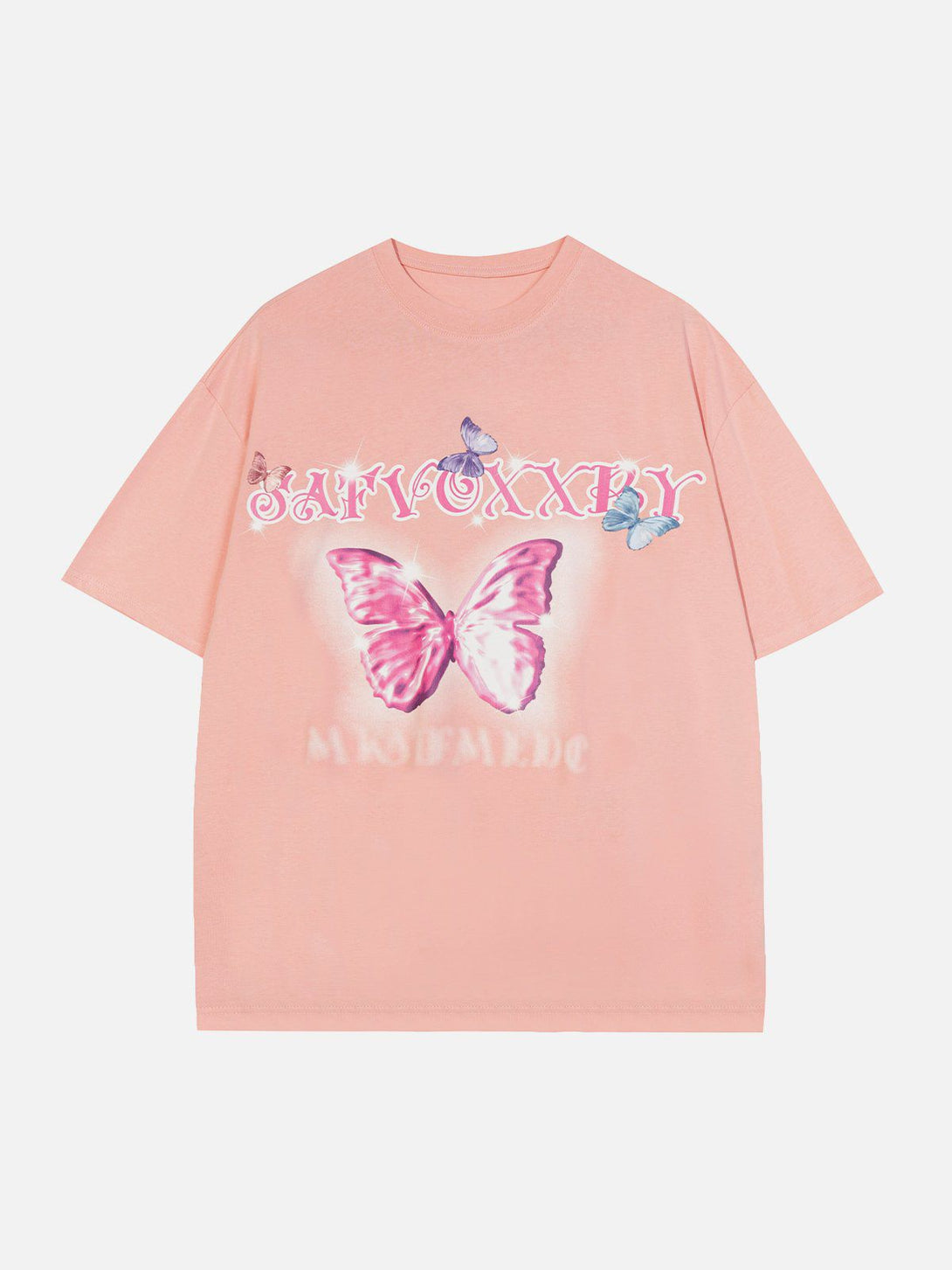 Majesda® - Butterfly Graphic Tee- Outfit Ideas - Streetwear Fashion - majesda.com