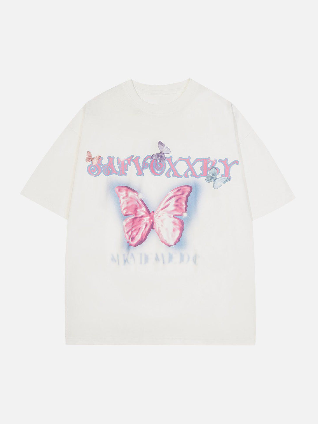 Majesda® - Butterfly Graphic Tee- Outfit Ideas - Streetwear Fashion - majesda.com