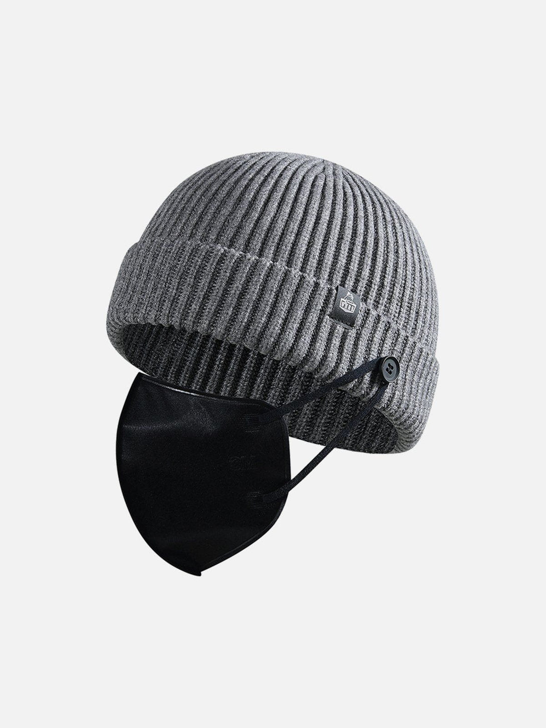 Majesda® - Buttons Knit Dome Hat- Outfit Ideas - Streetwear Fashion - majesda.com