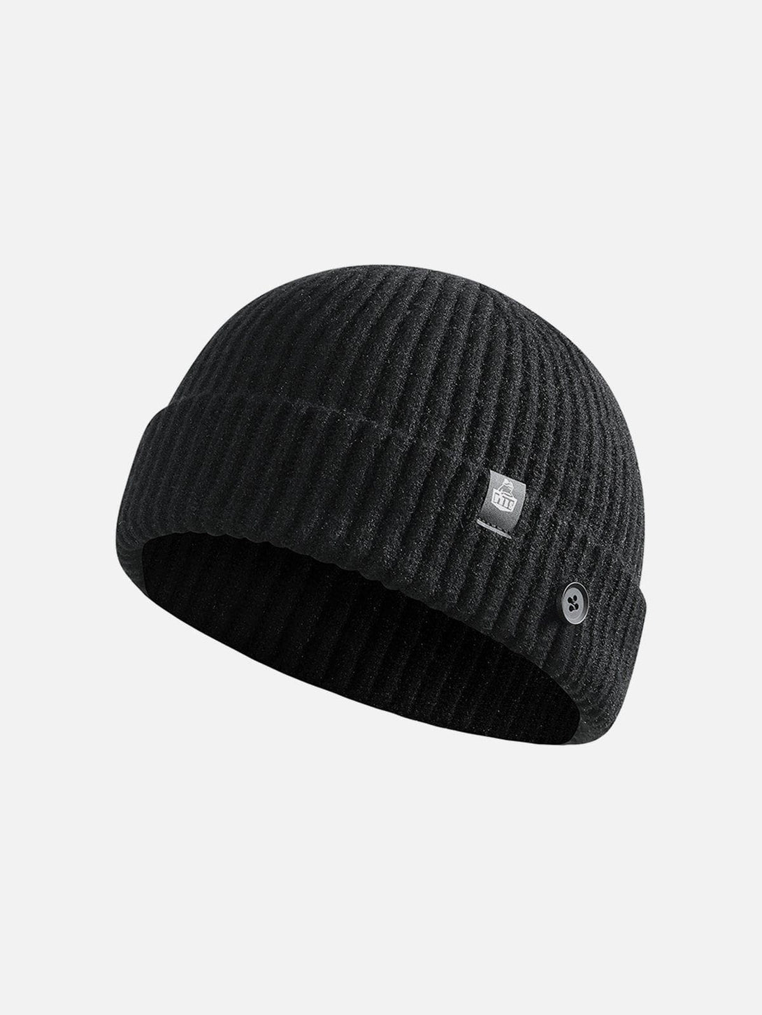 Majesda® - Buttons Knit Dome Hat- Outfit Ideas - Streetwear Fashion - majesda.com