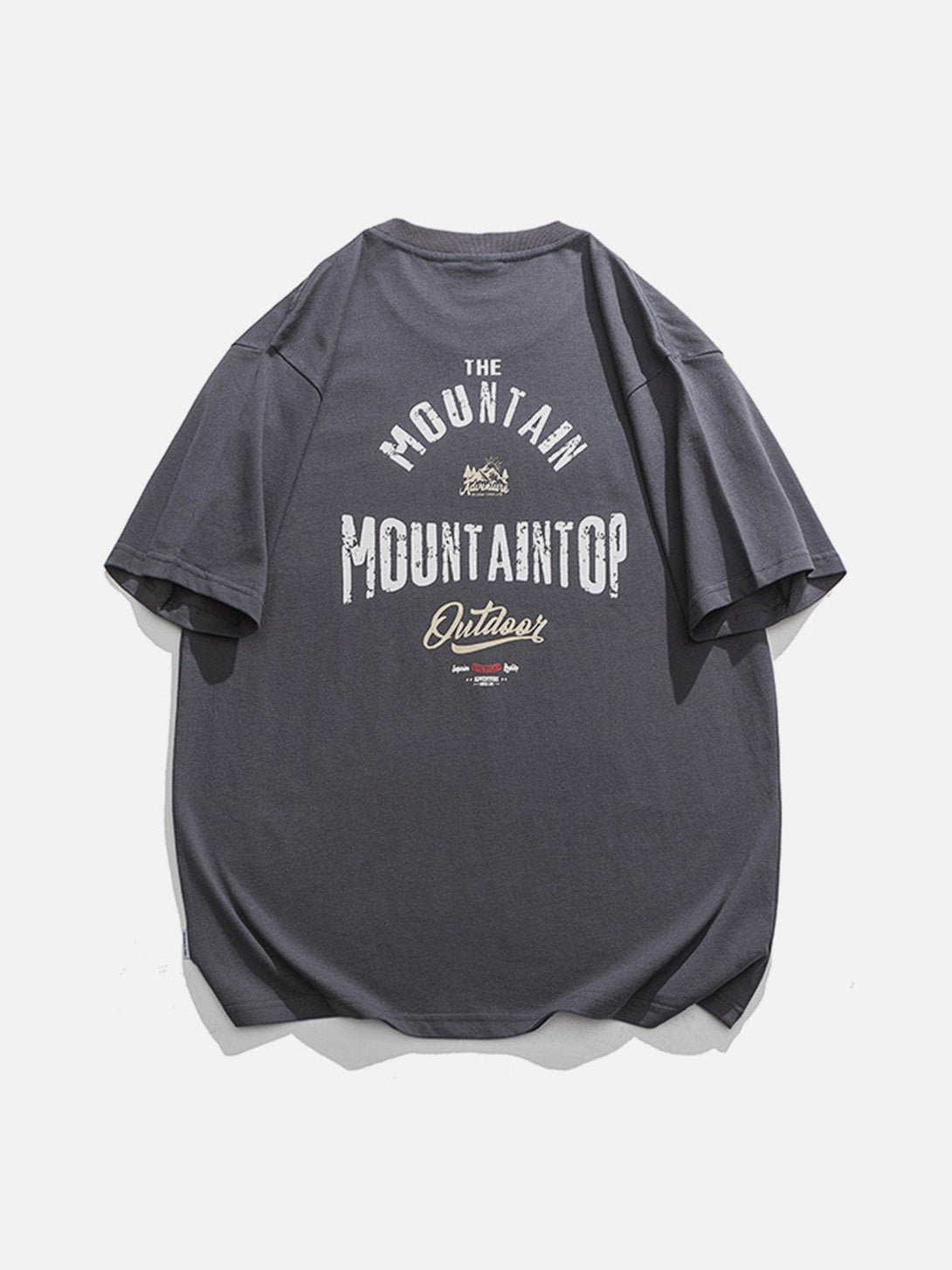 Majesda® - Camping Print Tee- Outfit Ideas - Streetwear Fashion - majesda.com