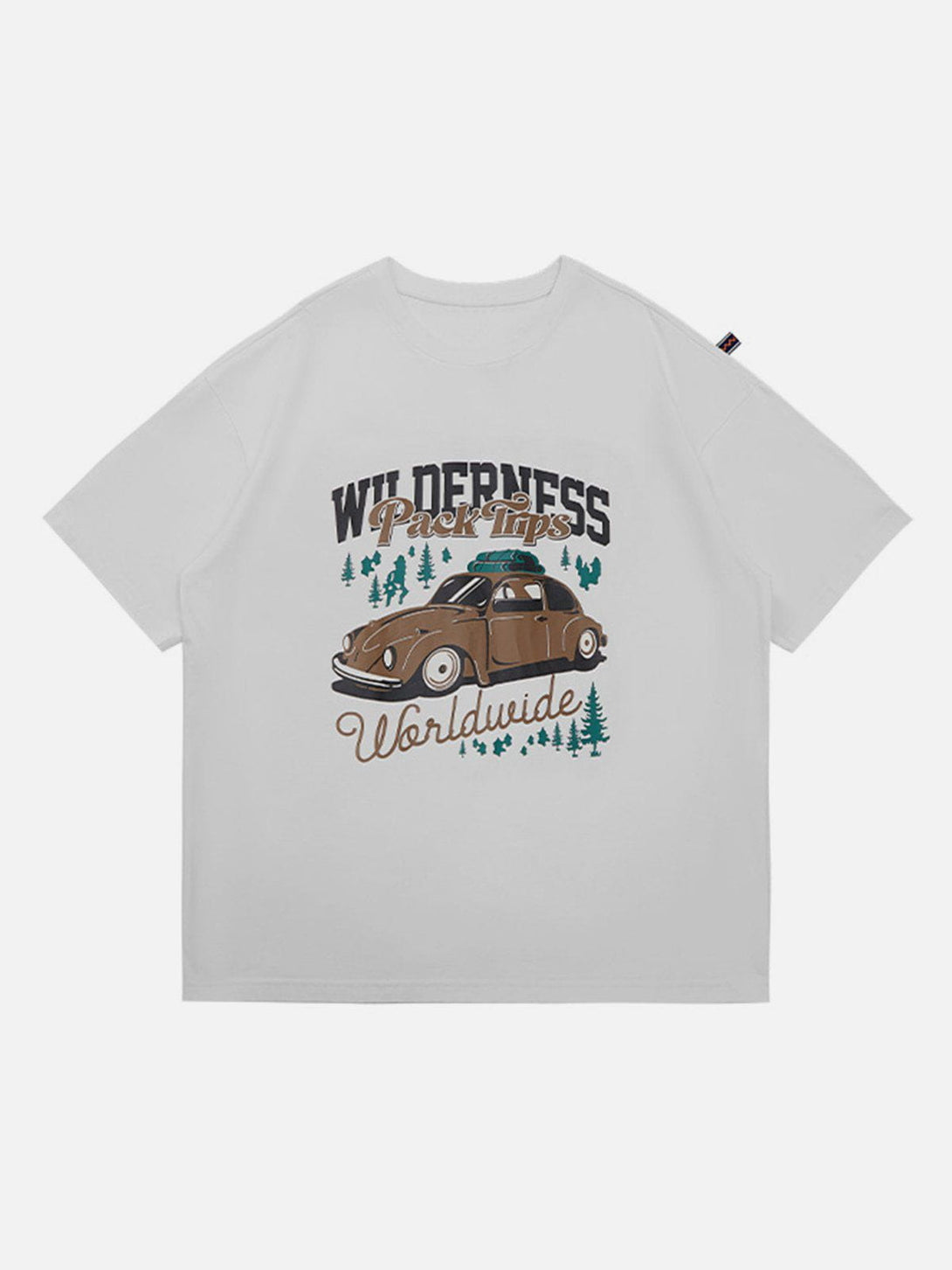 Majesda® - Car Print Tee- Outfit Ideas - Streetwear Fashion - majesda.com