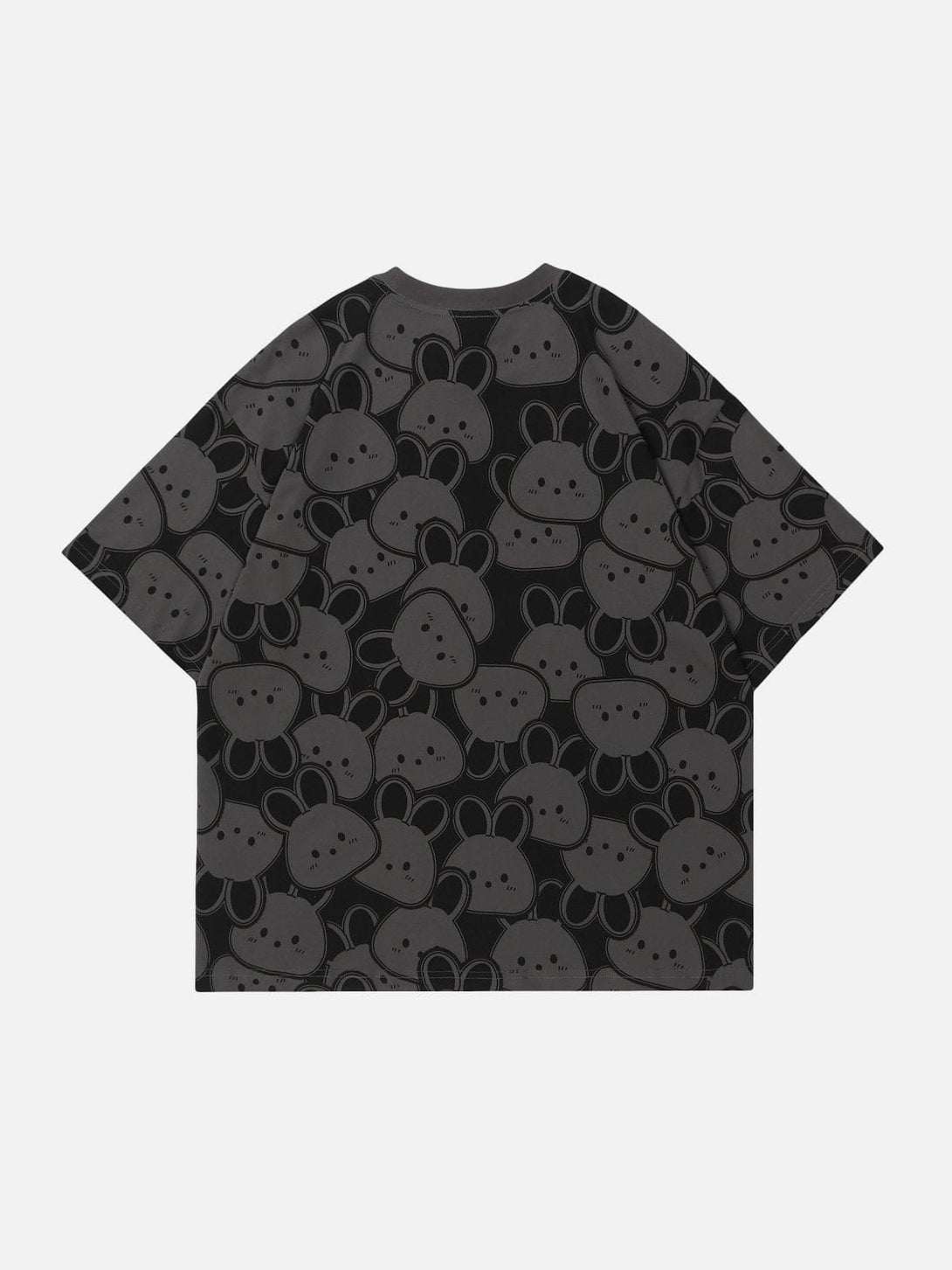 Majesda® - Cartoon Rabbit Print Tee- Outfit Ideas - Streetwear Fashion - majesda.com