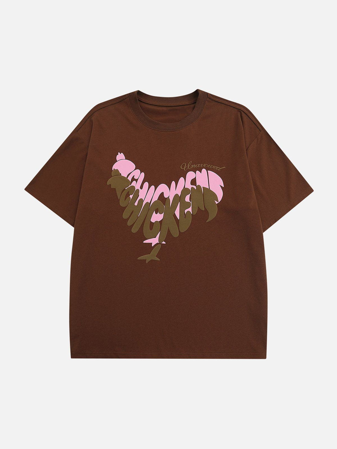 Majesda® - Chicken Print Tee- Outfit Ideas - Streetwear Fashion - majesda.com