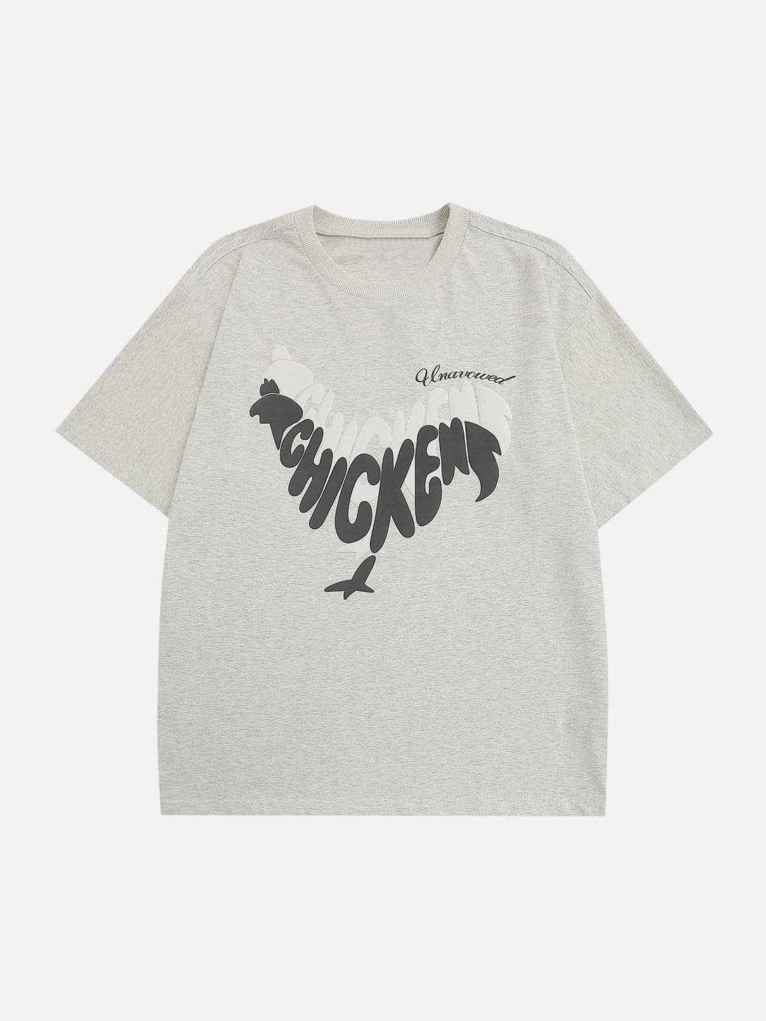 Majesda® - Chicken Print Tee- Outfit Ideas - Streetwear Fashion - majesda.com