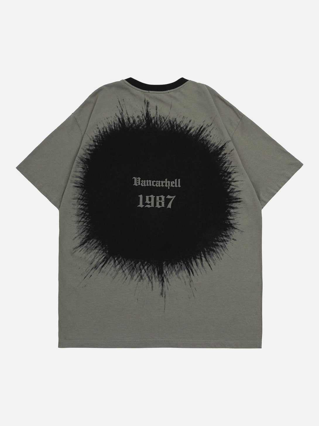 Majesda® - Circular Inkjet Print Tee- Outfit Ideas - Streetwear Fashion - majesda.com