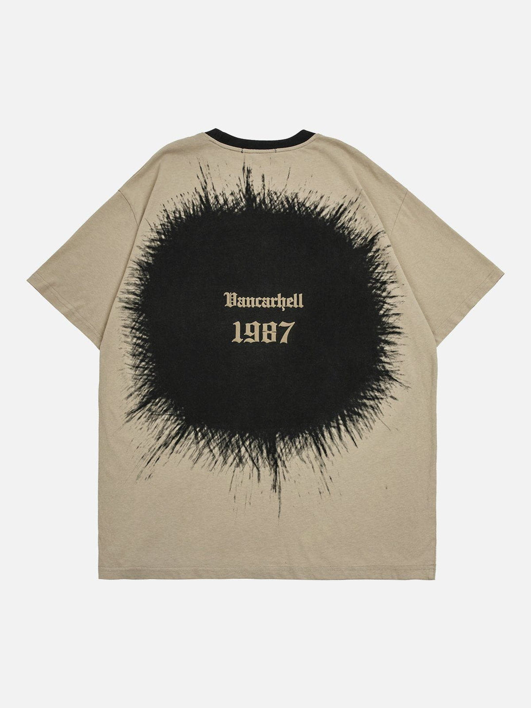 Majesda® - Circular Inkjet Print Tee- Outfit Ideas - Streetwear Fashion - majesda.com