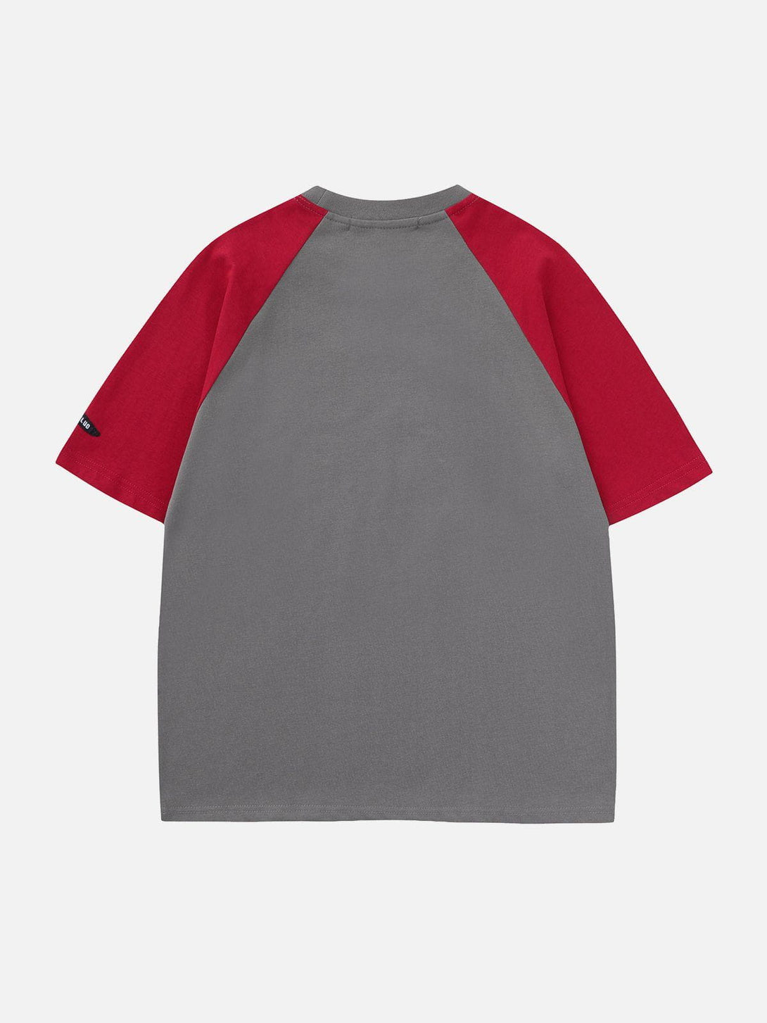 Majesda® - Colorblock Star Letter Print Tee- Outfit Ideas - Streetwear Fashion - majesda.com