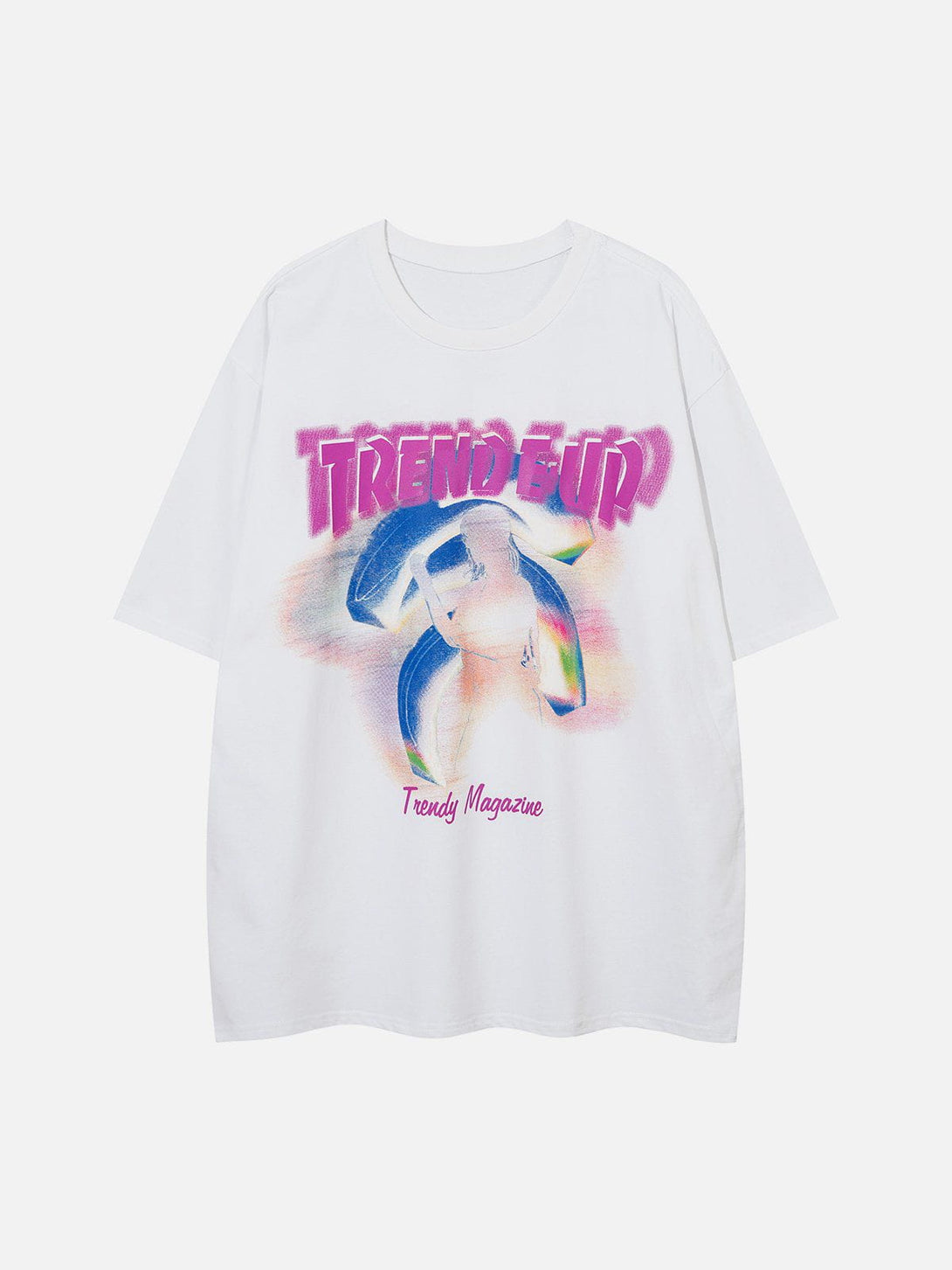 Majesda® - Colorful Girl Graphic Tee- Outfit Ideas - Streetwear Fashion - majesda.com