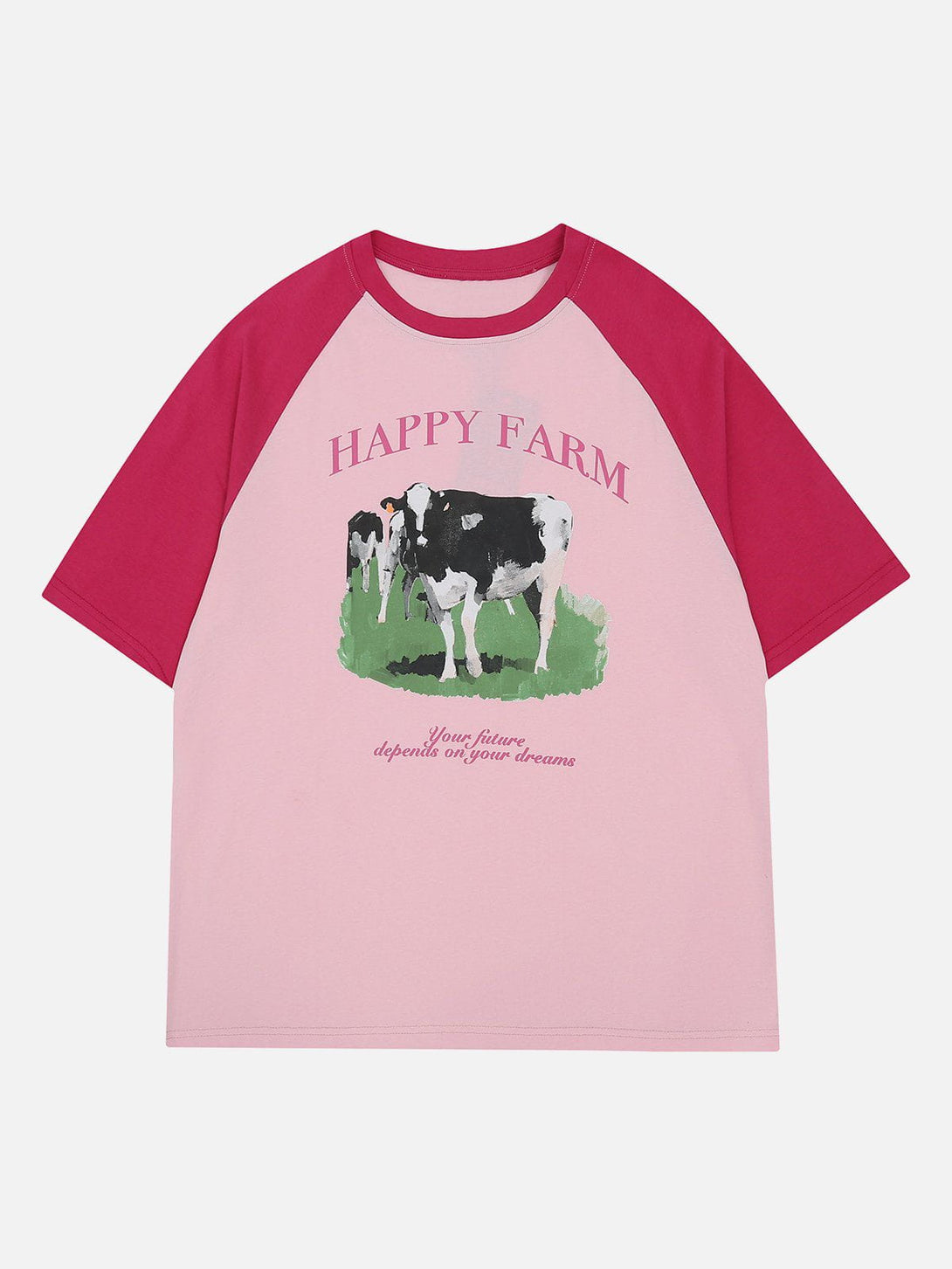 Majesda® - Cow Printing Tee- Outfit Ideas - Streetwear Fashion - majesda.com