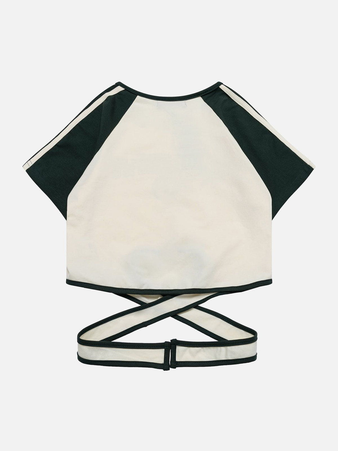 Majesda® - Cross Heart Hem Tee- Outfit Ideas - Streetwear Fashion - majesda.com