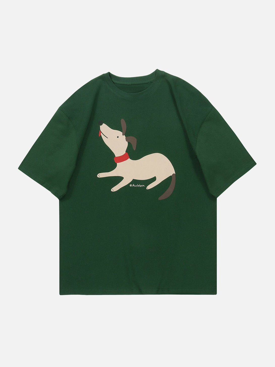 Majesda® - Cute Dog Graphic Tee- Outfit Ideas - Streetwear Fashion - majesda.com