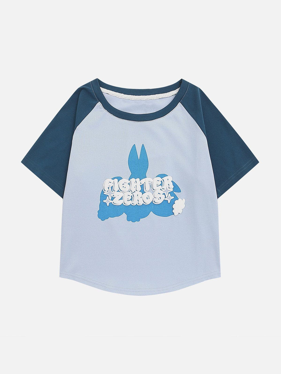 Majesda® - Cute Rabbit Print Tee- Outfit Ideas - Streetwear Fashion - majesda.com