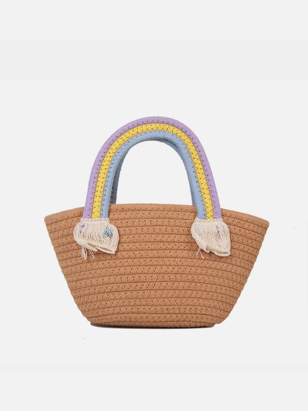Majesda® - Cute Rainbow Tote Bag- Outfit Ideas - Streetwear Fashion - majesda.com