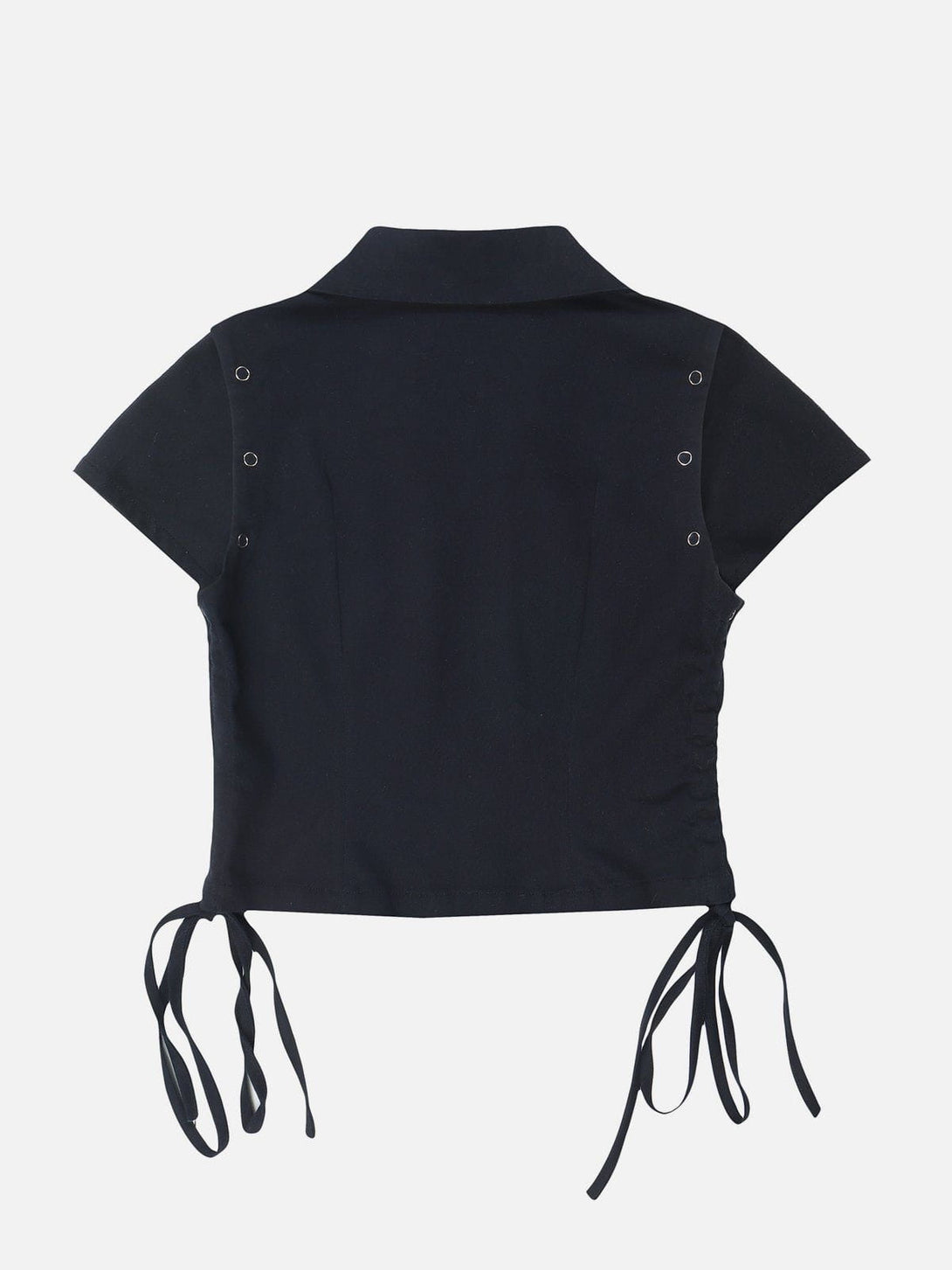 Majesda® - Detachable Drawstring Tee- Outfit Ideas - Streetwear Fashion - majesda.com