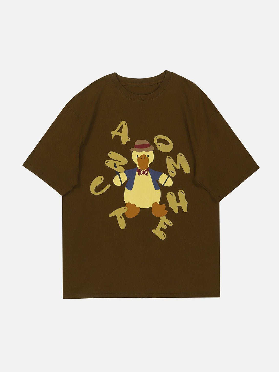 Majesda® - Duck Graphic Tee- Outfit Ideas - Streetwear Fashion - majesda.com