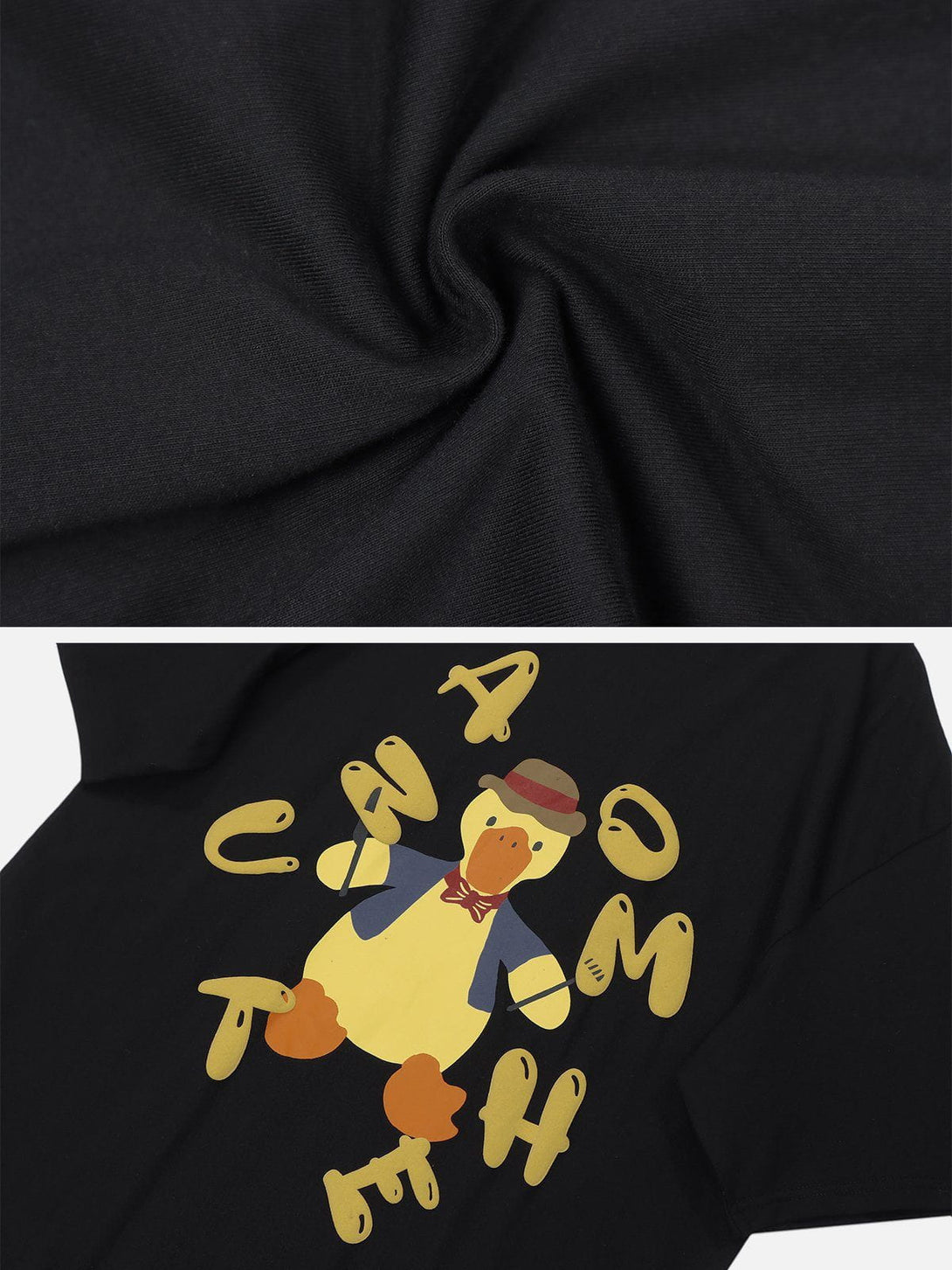 Majesda® - Duck Graphic Tee- Outfit Ideas - Streetwear Fashion - majesda.com