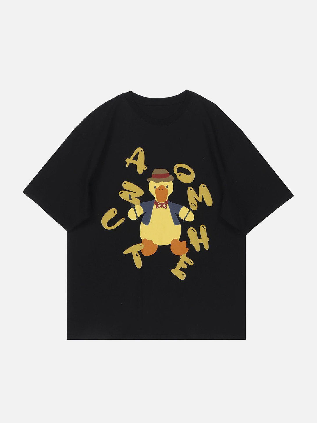 Majesda® - Duck Graphic Tee- Outfit Ideas - Streetwear Fashion - majesda.com