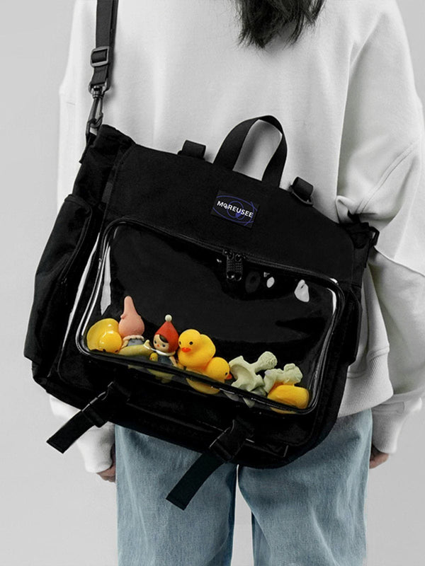 Majesda® - Duck Transparent Shoulder Bag- Outfit Ideas - Streetwear Fashion - majesda.com