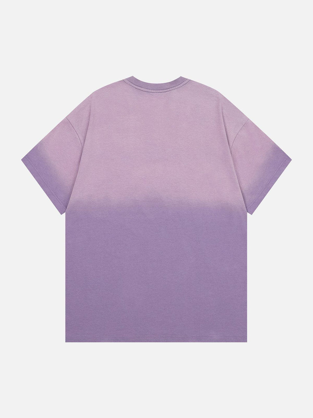 Majesda® - Embroidey Washed Gradient Tee- Outfit Ideas - Streetwear Fashion - majesda.com