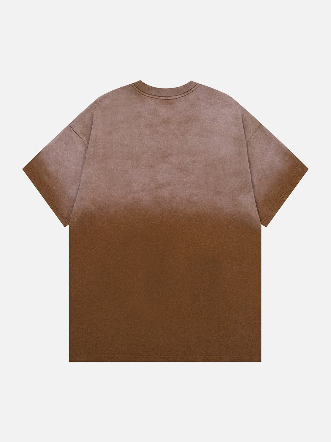 Majesda® - Embroidey Washed Gradient Tee- Outfit Ideas - Streetwear Fashion - majesda.com