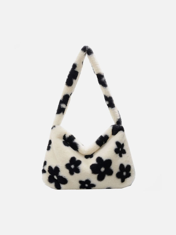 Majesda® - Flower Pattern Shoulder Bag- Outfit Ideas - Streetwear Fashion - majesda.com