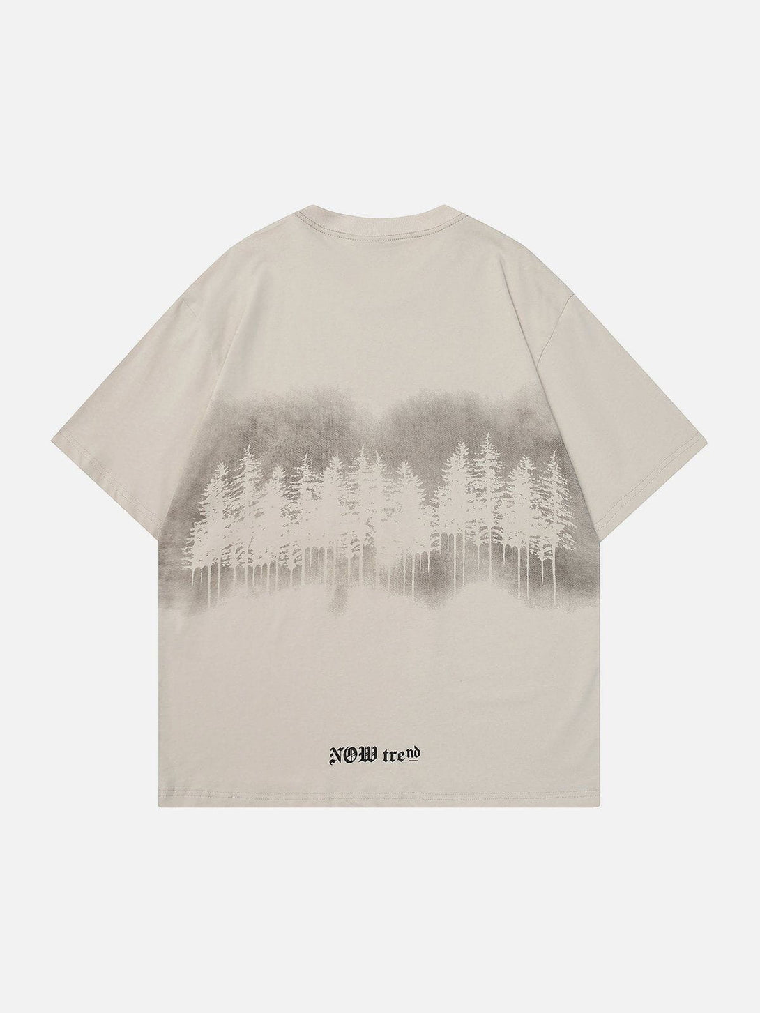 Majesda® - Forest Inkjet Print Tee- Outfit Ideas - Streetwear Fashion - majesda.com