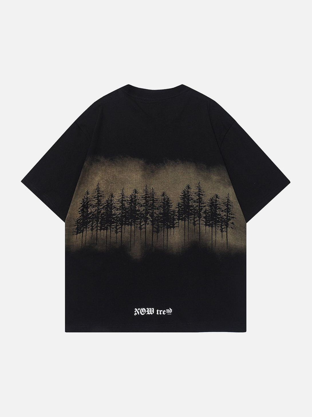 Majesda® - Forest Inkjet Print Tee- Outfit Ideas - Streetwear Fashion - majesda.com