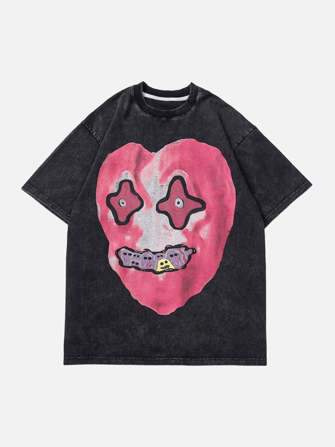 Majesda® - Fun Graphic Print Loose-fit T-shirt- Outfit Ideas - Streetwear Fashion - majesda.com