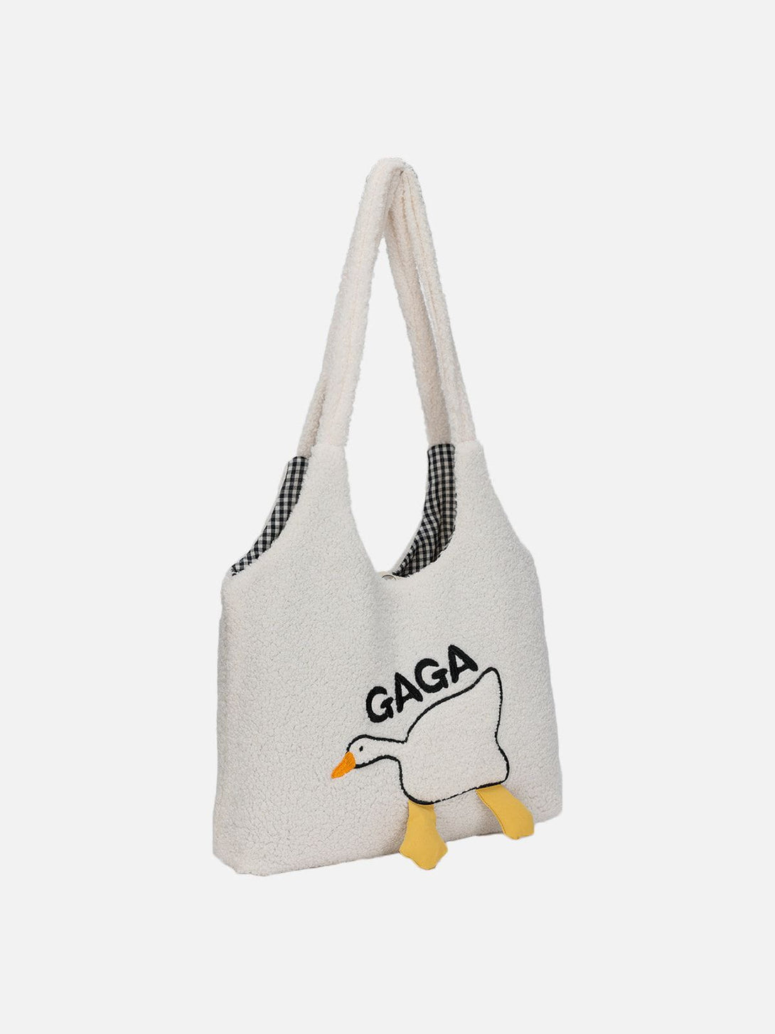 Majesda® - GAGA Embroidered Goose Bag- Outfit Ideas - Streetwear Fashion - majesda.com