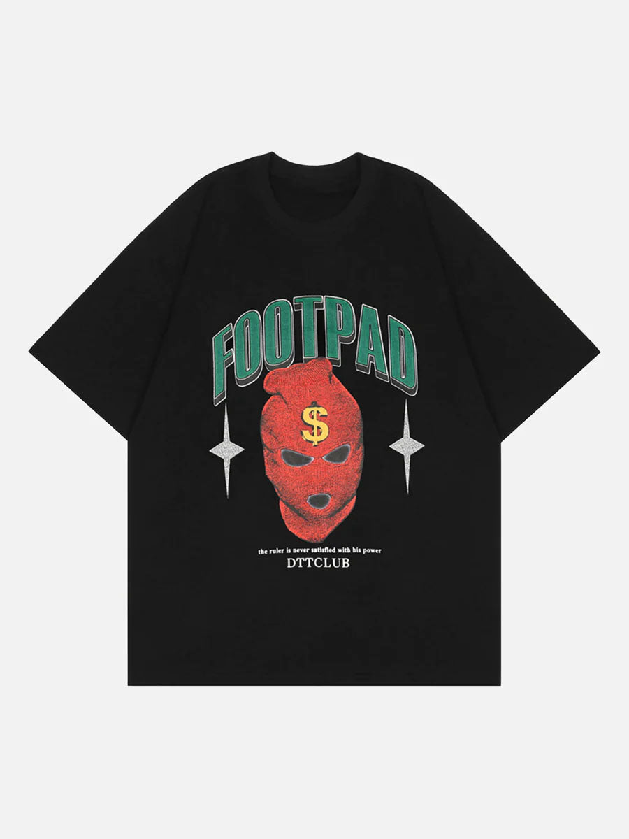 Majesda® - Gangster Printed T-Shirt- Outfit Ideas - Streetwear Fashion - majesda.com