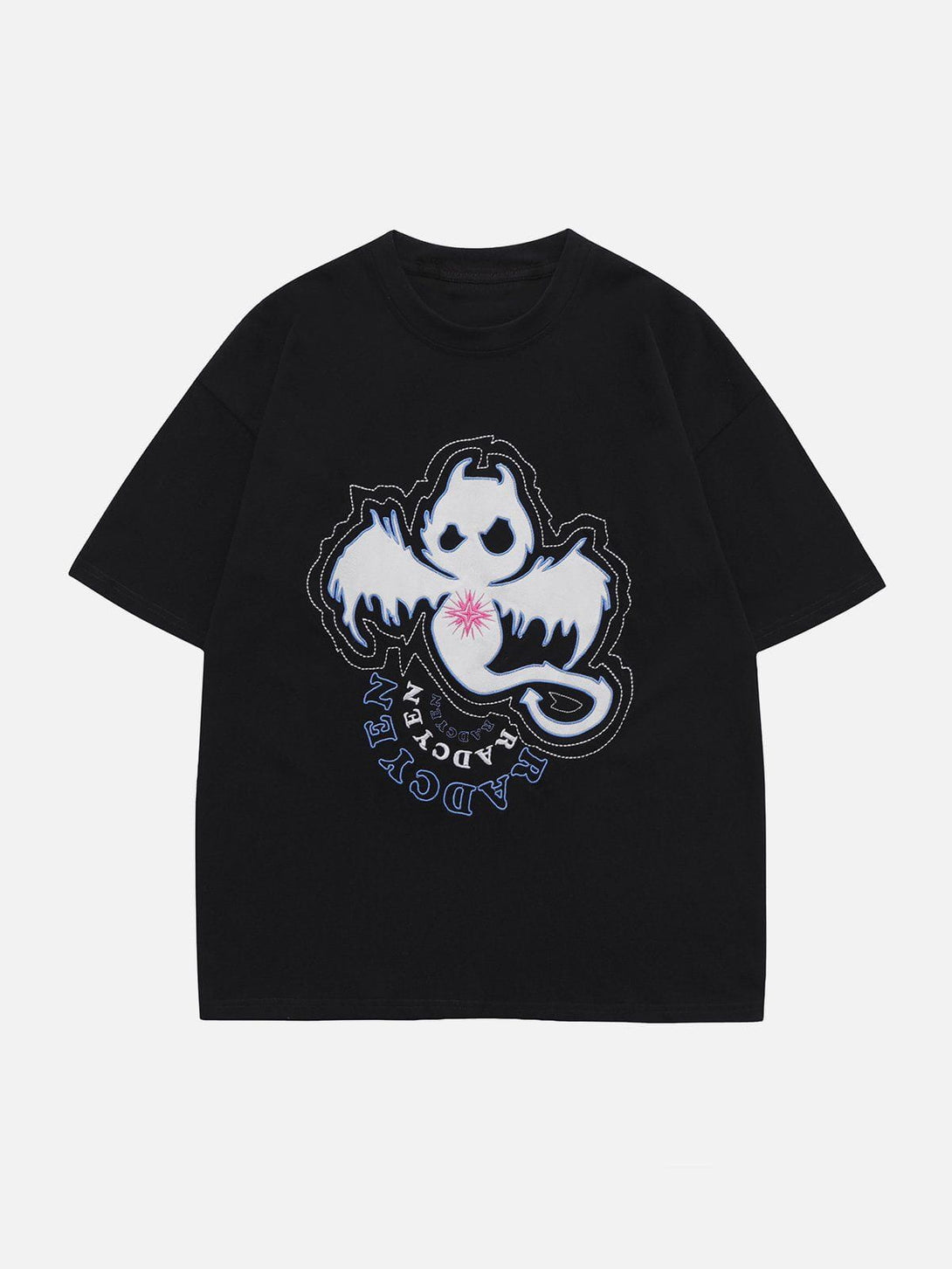 Majesda® - Ghost 3D Dimensional Pattern Tee- Outfit Ideas - Streetwear Fashion - majesda.com