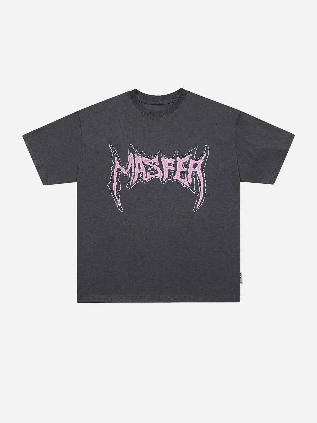 Majesda® - Gothic Alphabet Print Tee- Outfit Ideas - Streetwear Fashion - majesda.com