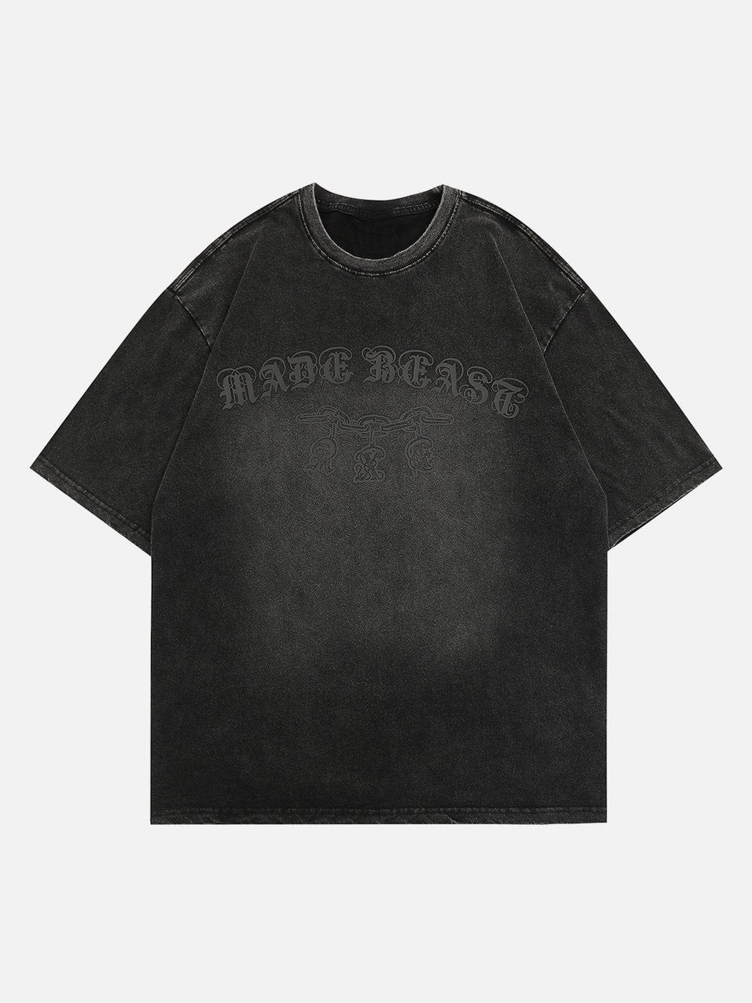 Majesda® - Gothic Vintage Washed Tee- Outfit Ideas - Streetwear Fashion - majesda.com