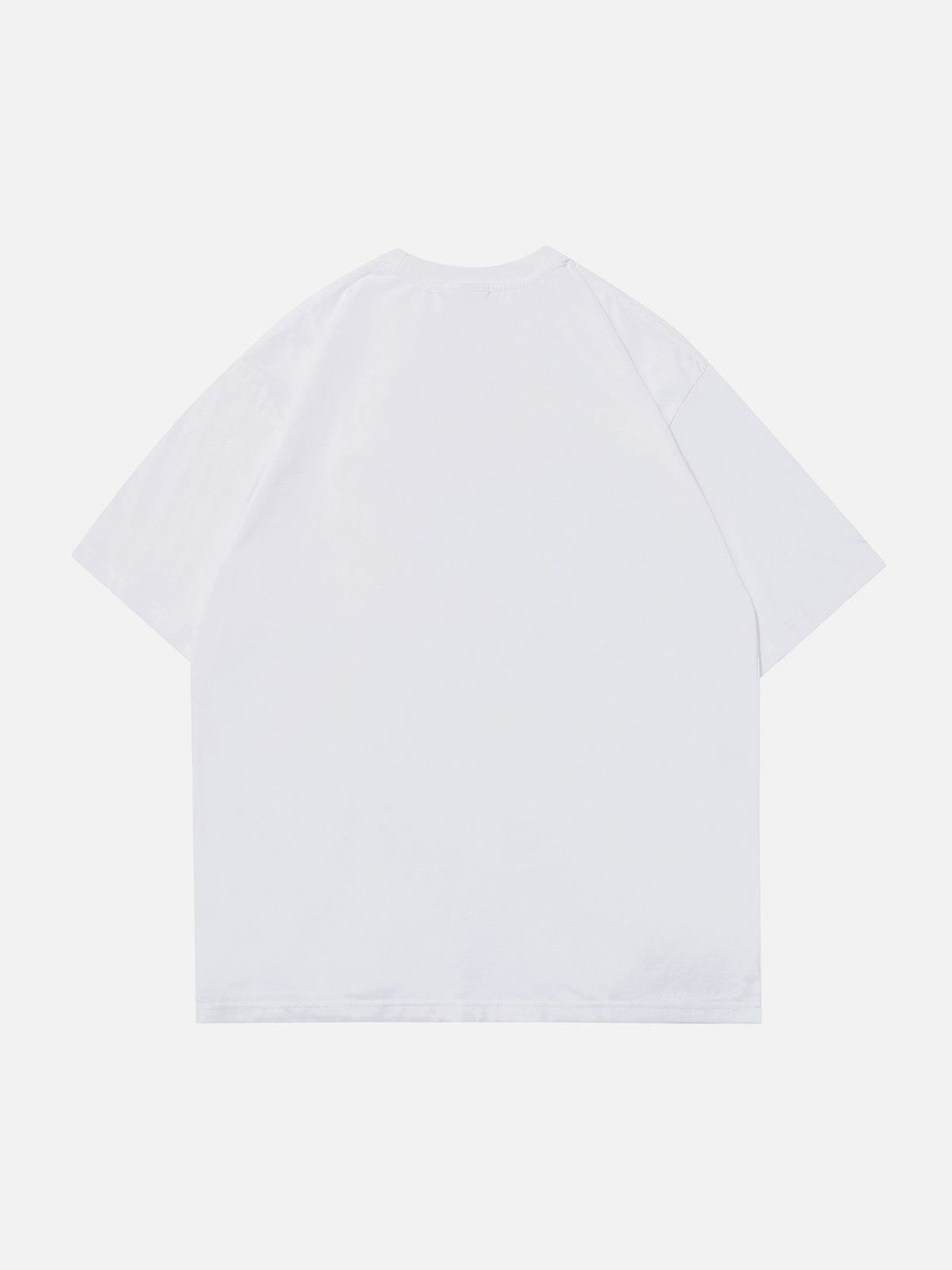 Majesda® - Gradient Foam Letter Tee- Outfit Ideas - Streetwear Fashion - majesda.com