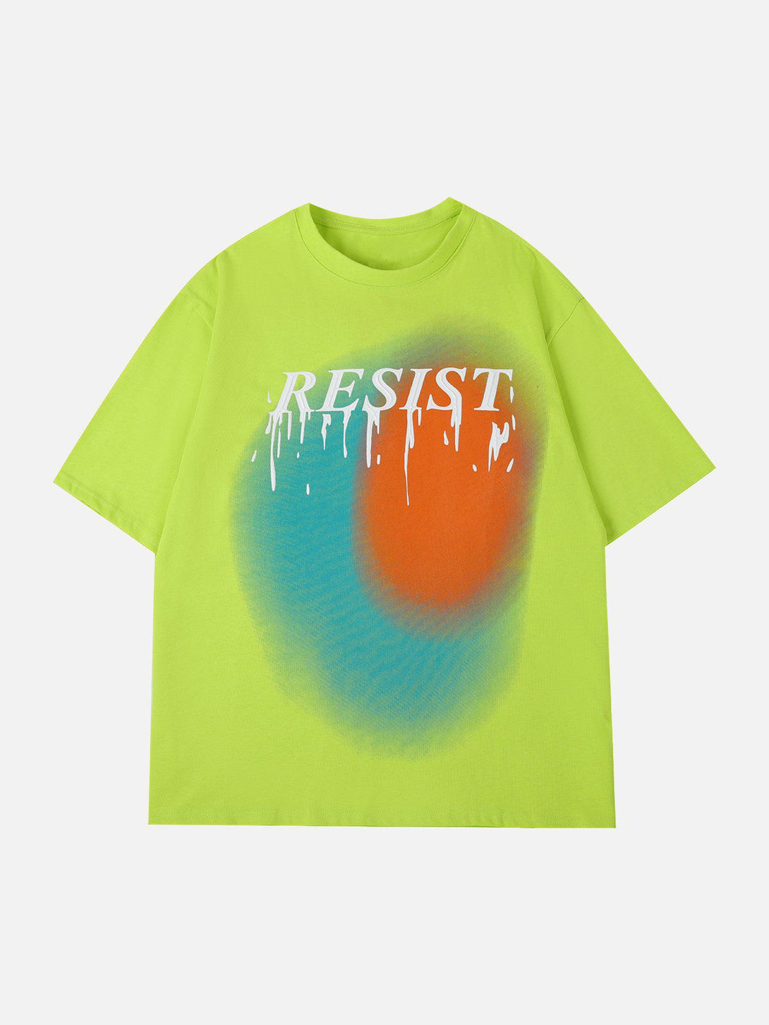 Majesda® - Gradient Graphic Tee- Outfit Ideas - Streetwear Fashion - majesda.com