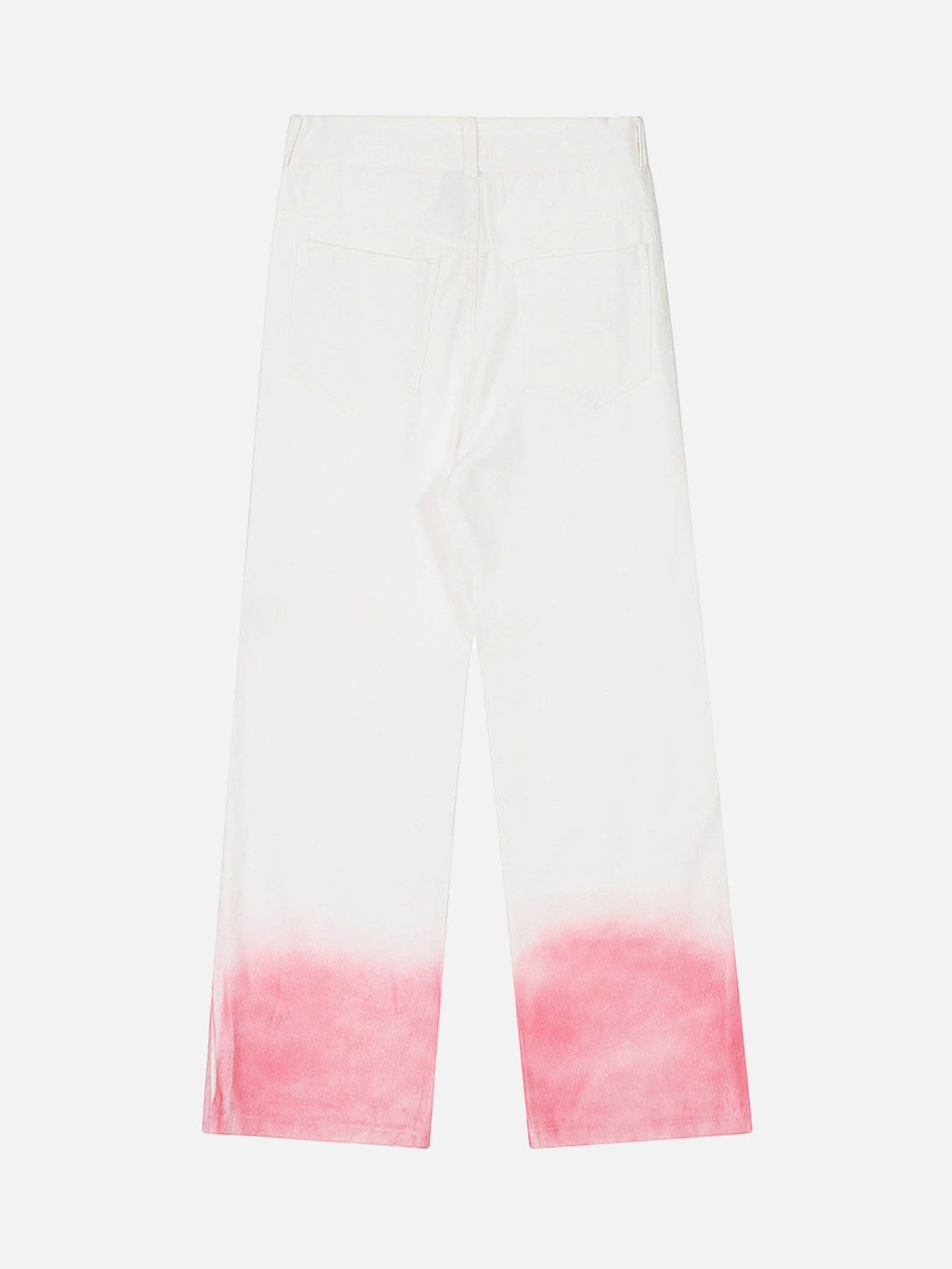 Majesda® - Gradient Wash Denim Straight Leg Pants- Outfit Ideas - Streetwear Fashion - majesda.com